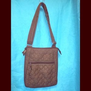 Thirty-one’s Brown Quilted Man Made Crossbody Bag